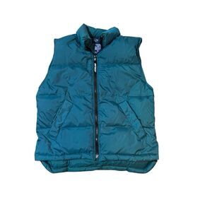 Catalina Women's Medium Down Puffer Vest Full Zip FrontDark Teal‎ Unisex
